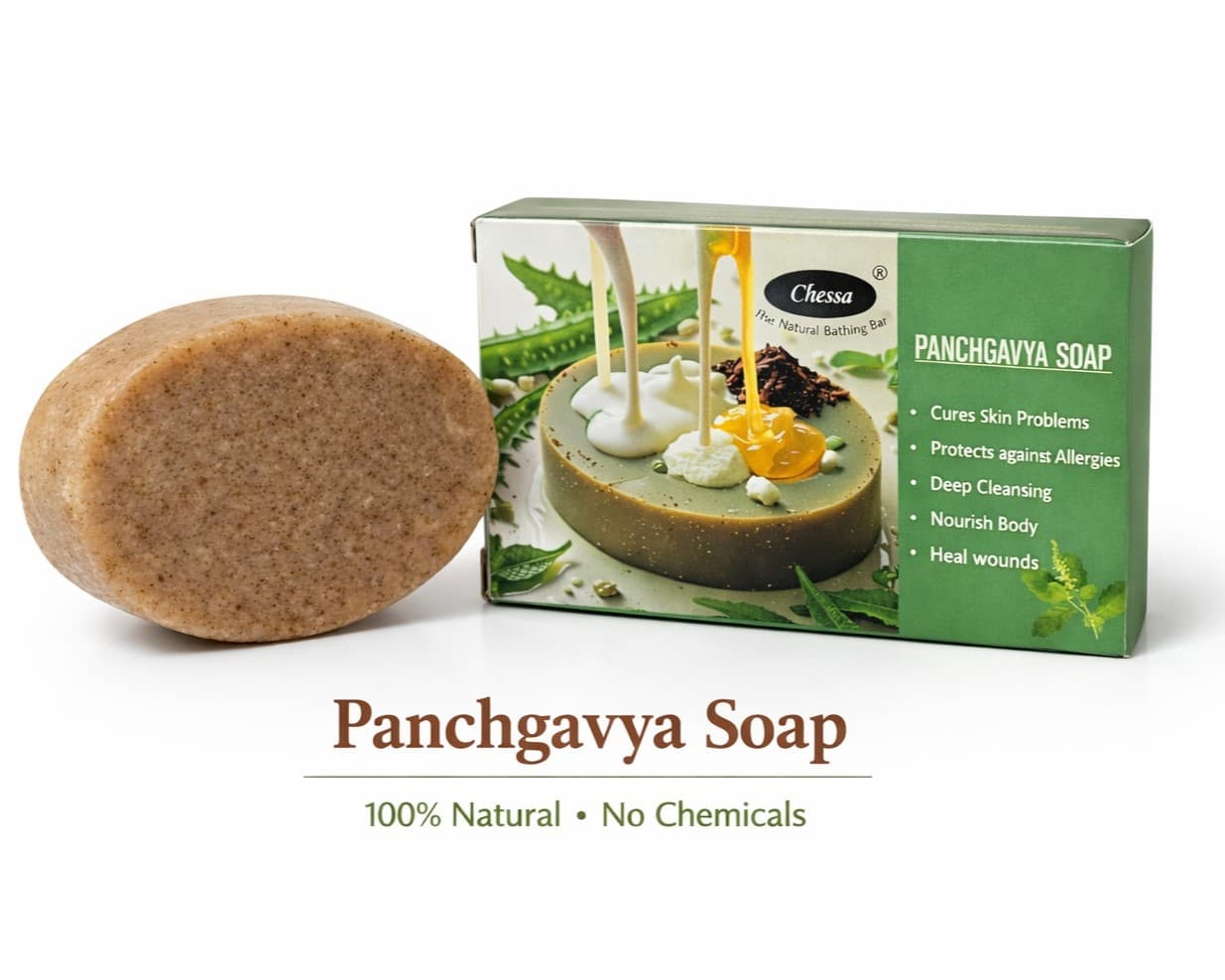Chessa Panchgavya Neem Soap