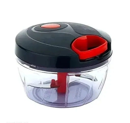 450ml Manual Vegetable Chopper with Stainless Steel Blades